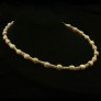 Ancient gold-foil glass necklace 301NAa